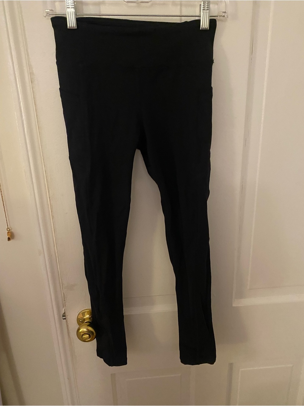 Kyodan Black Leggings with pockets  - Size S/P